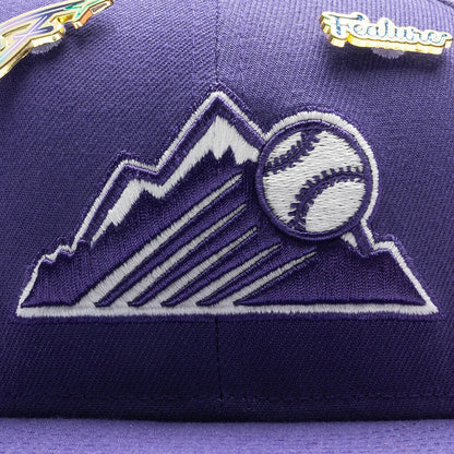 Feature x New Era Northern Lights 59FIFTY Fitted Colorado Rockies