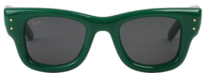 RAY BAN AAP ROCKY COLLECTION WAYFARER PUFFER GREEN