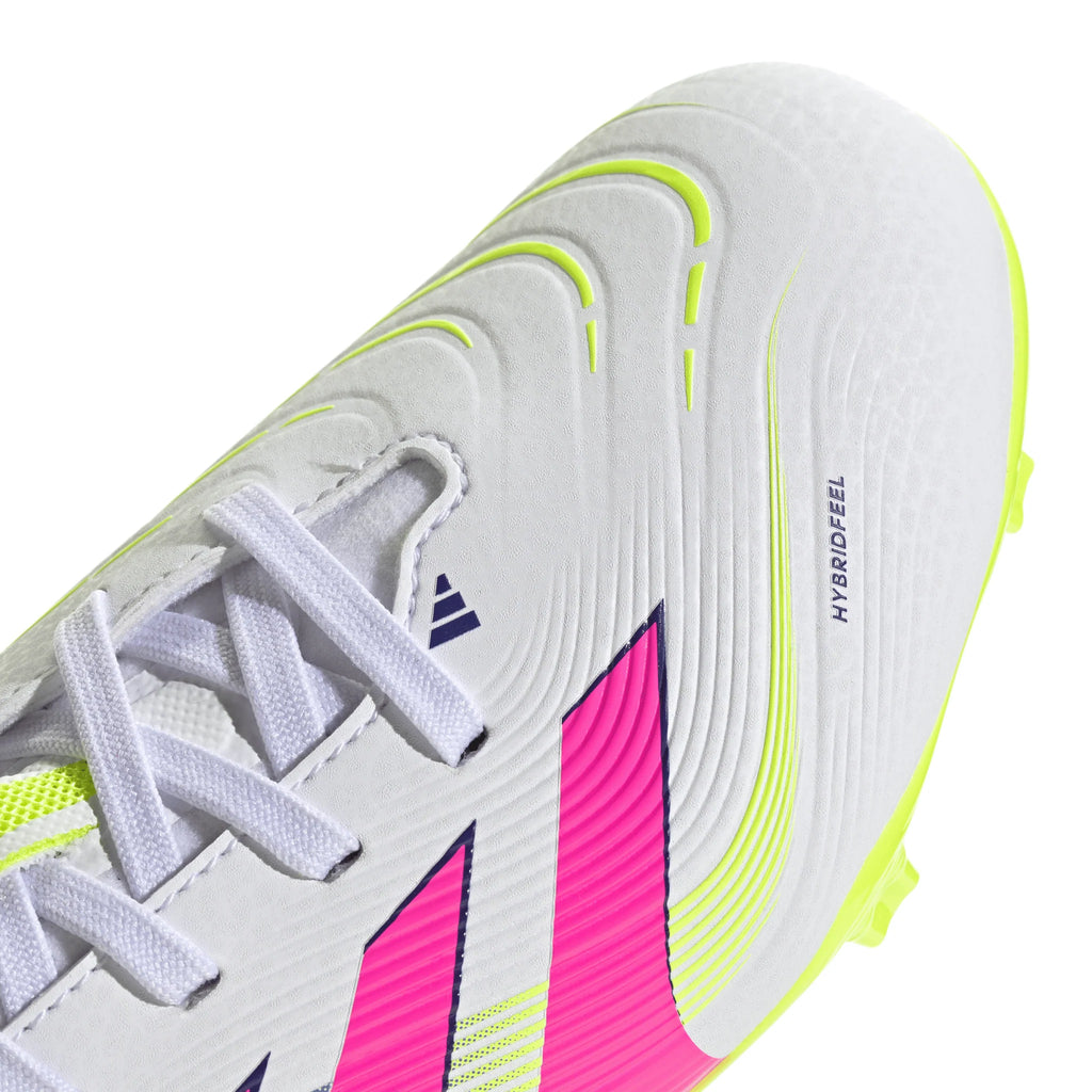 adidas Predator League Firm Multi Ground Boots Junior White Pink