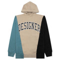 Designer Panel Hoodie Wave