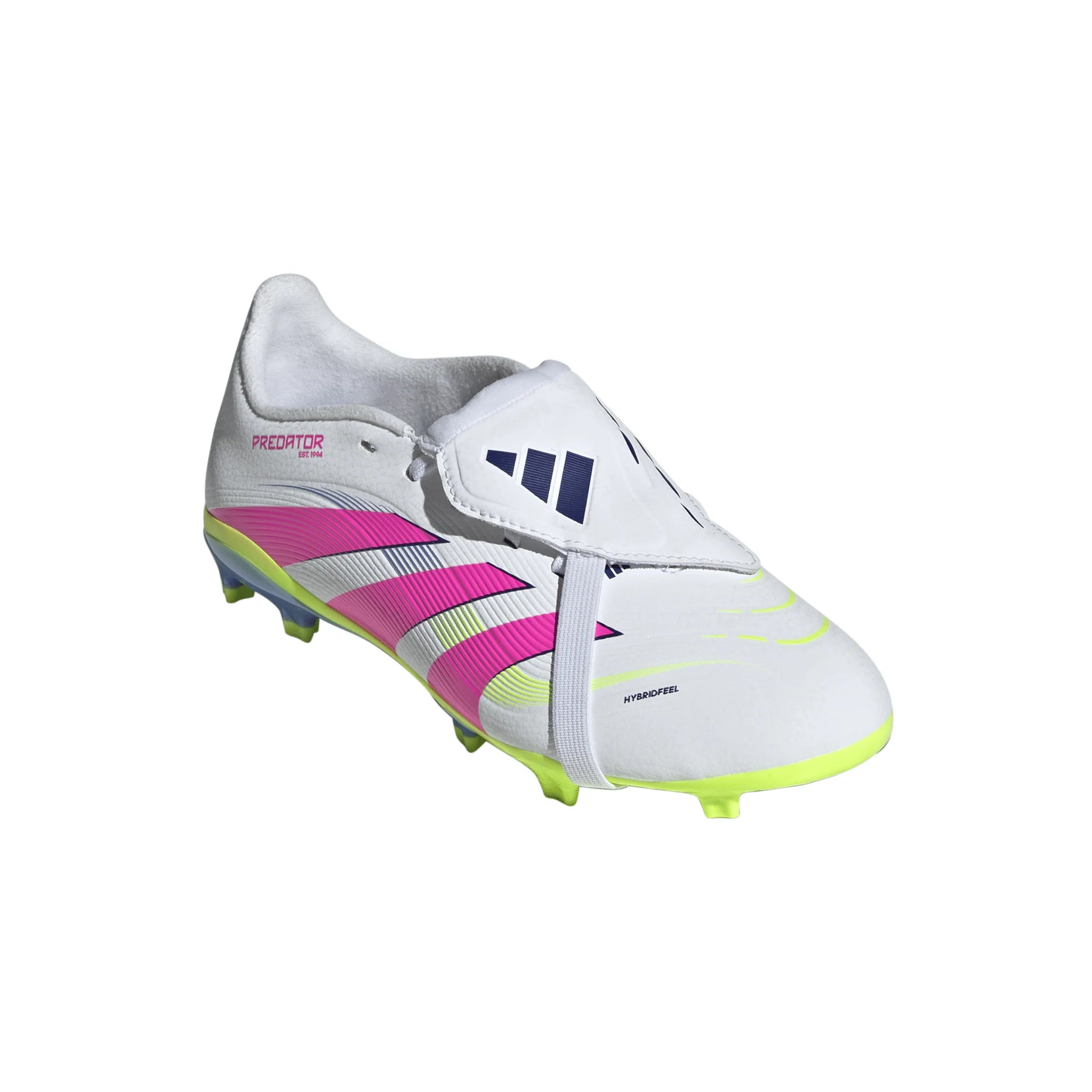 adidas Predator League Fold Over Tongue Firm Ground Boots Junior White