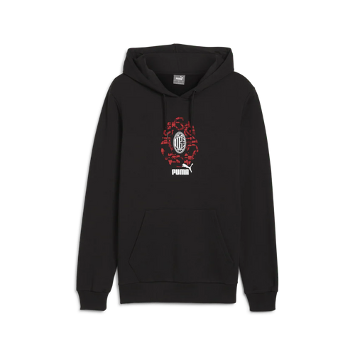 PUMA AC Milan Culture Hoodie Black Red