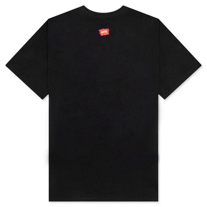 Flame On S S Tee Black