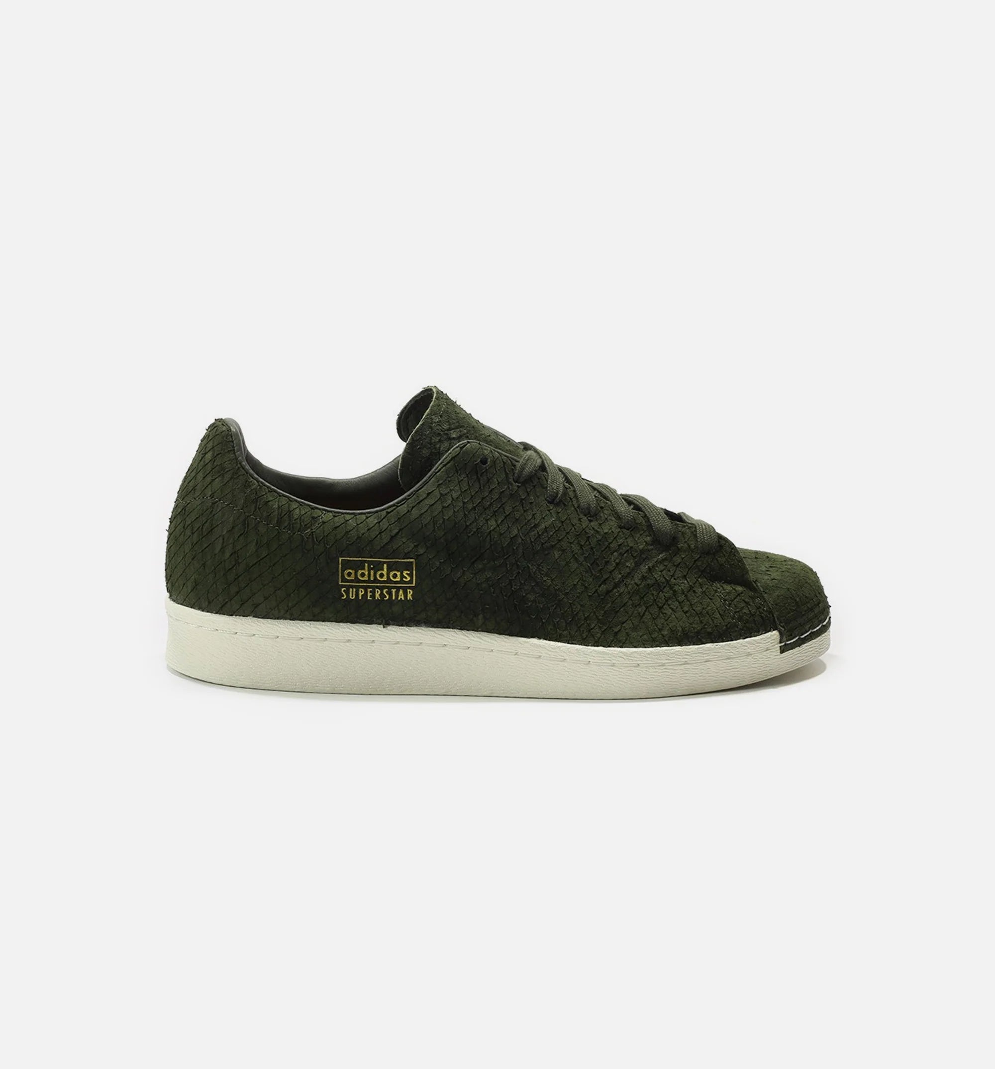 Superstar 80S Clean Mens Olive White