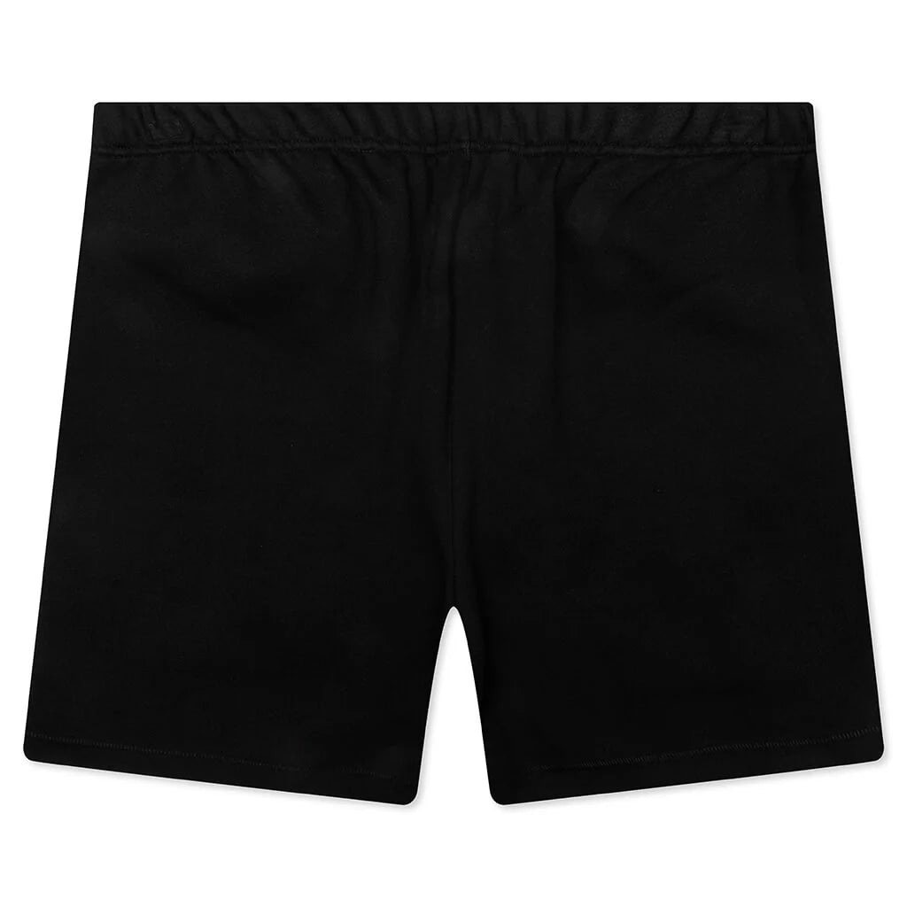 Fleece Soccer Short Black