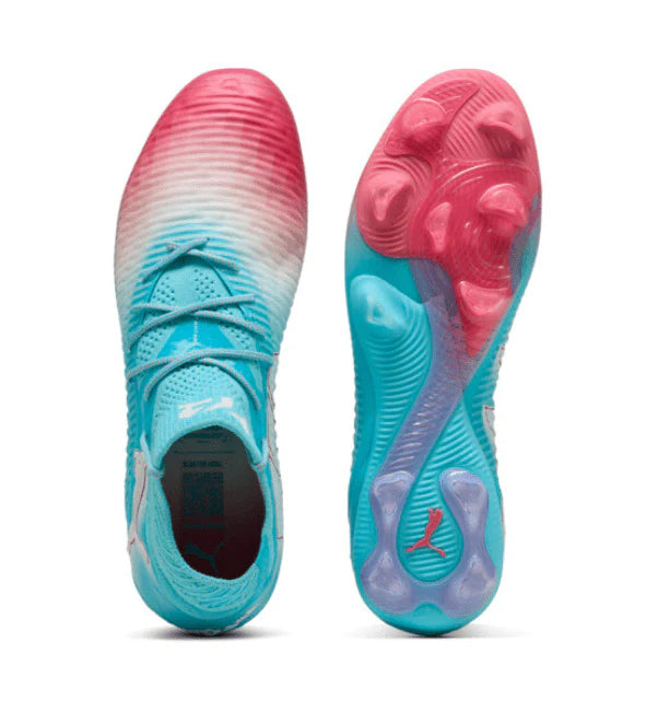 PUMA Future 8 Ultimate RE Charge Firm Ground Blue White