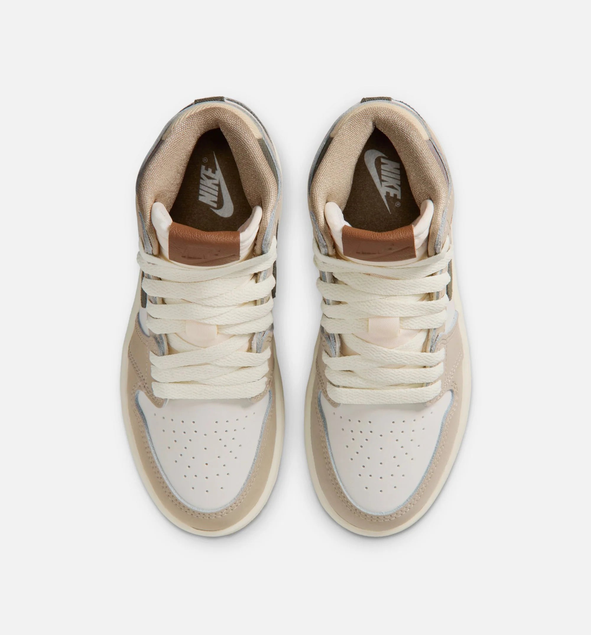Air Jordan 1 Retro High OG Khaki Preschool Lifestyle Shoe Khaki Sail Coconut Milk Cargo Khaki Free Shipping