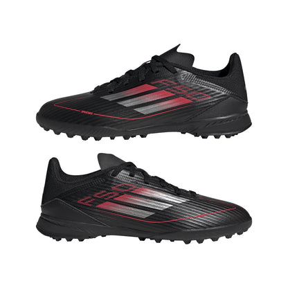 adidas F50 League Turf Kids Soccer Cleats Black Iron