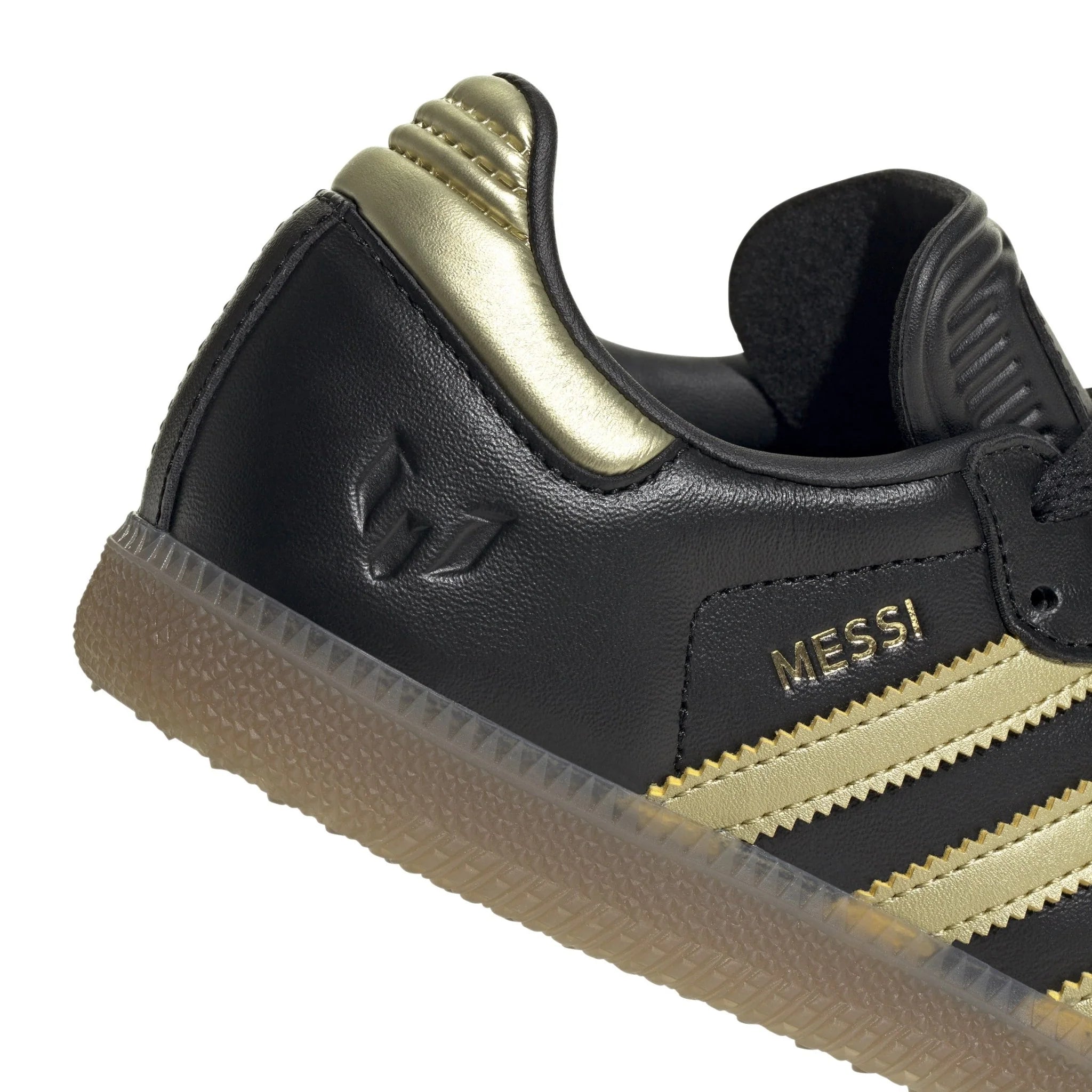 adidas Samba Messi Indoor Soccer Shoes Black Gold