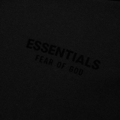 Essential Hoodie Jet Black