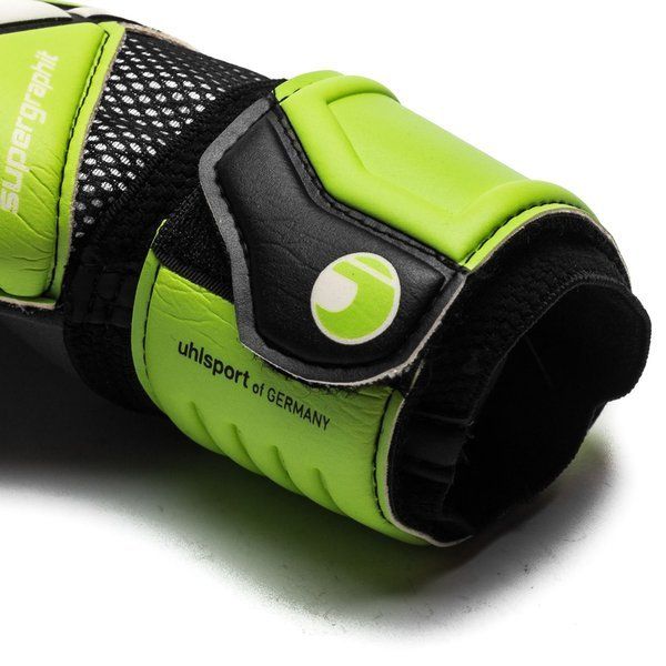 Uhlsport Eliminator Super Goalkeeper Gloves Graphite White Green