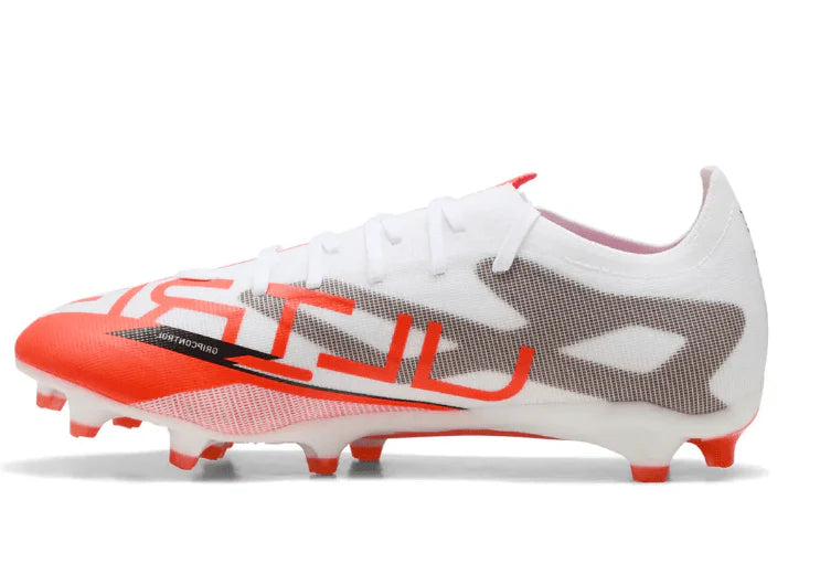 PUMA Ultra 5 Match FG AG Firm Multi Ground Soccer Cleats White