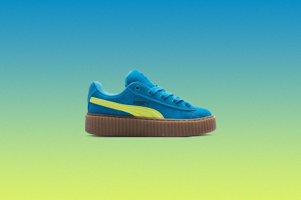 Puma x Fenty Creeper Phatty Juniors Speed Blue Lime Pow Gum