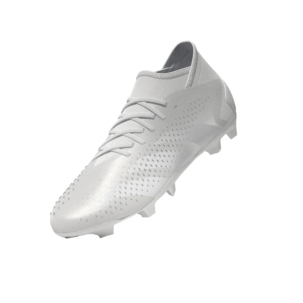adidas Predator Accuracy3 FG Firm Ground Soccer Cleats White Black