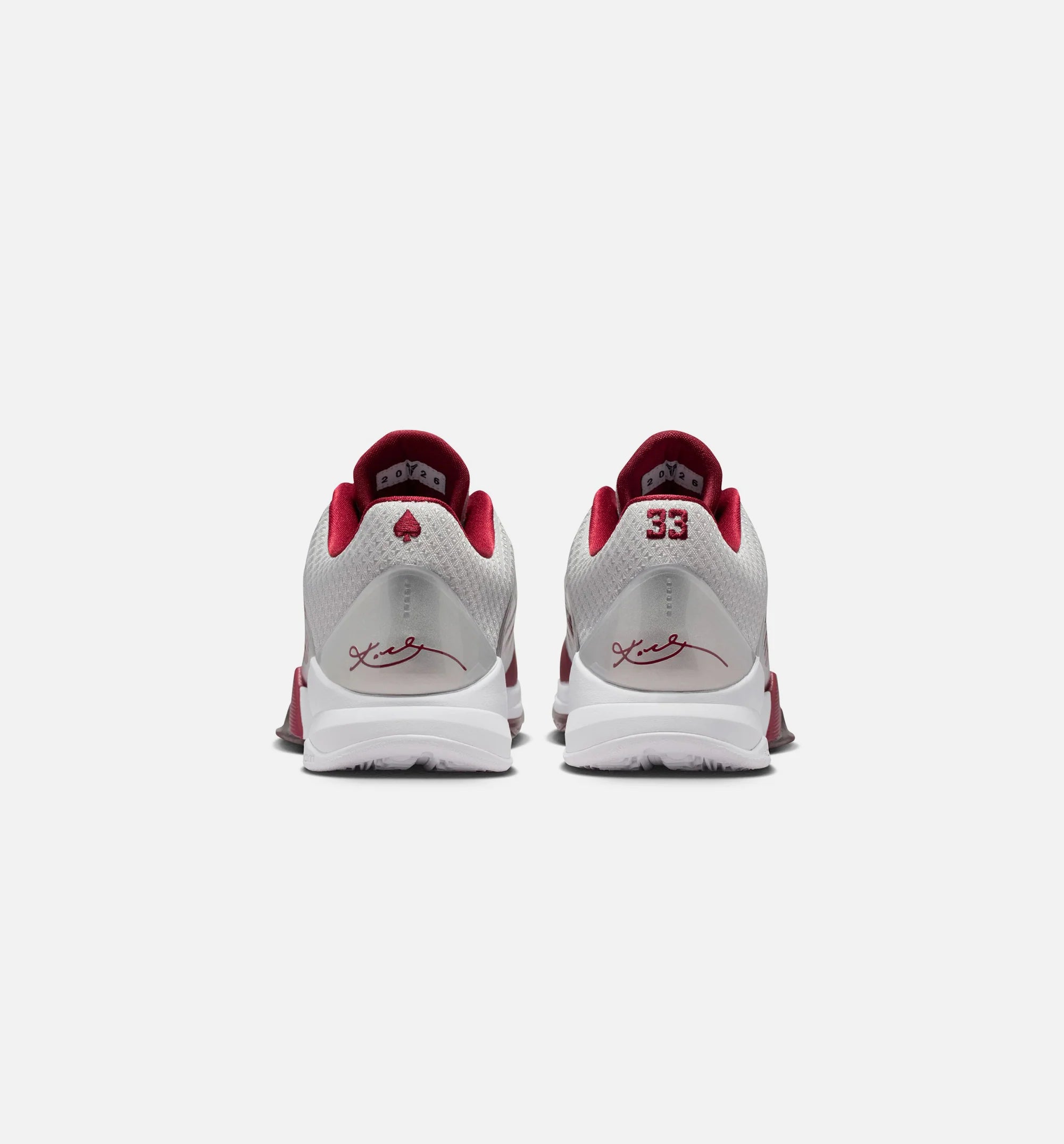 Kobe 5 Protro Lower Merion Mens Lifestyle Shoe Metallic Silver Team Red White