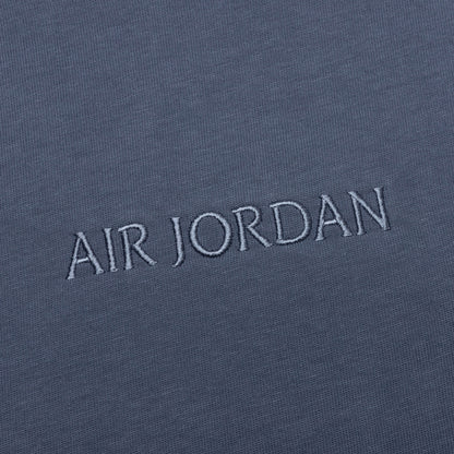 Wordmark Long Sleeve T Shirt Diffused Blue