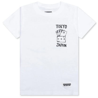 Kids OT TEE SS 8 White
