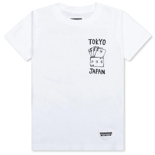 Kids OT TEE SS 8 White