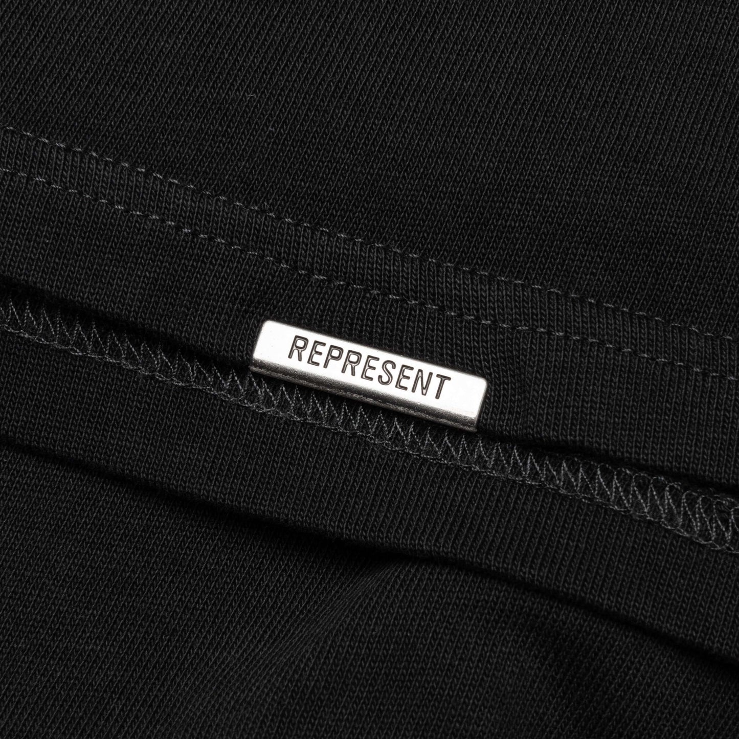Feature x Represent Head 2 Head L S T Shirt Stained Black