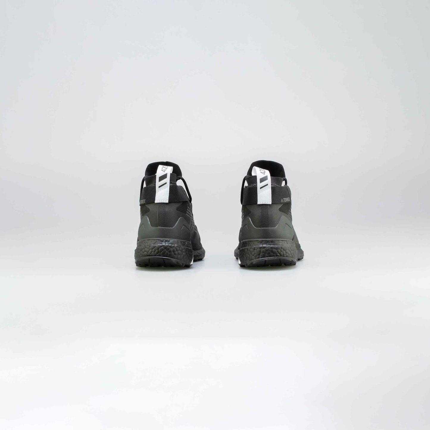Terrex Free Hiker Mens Hiking Shoes Black Grey White