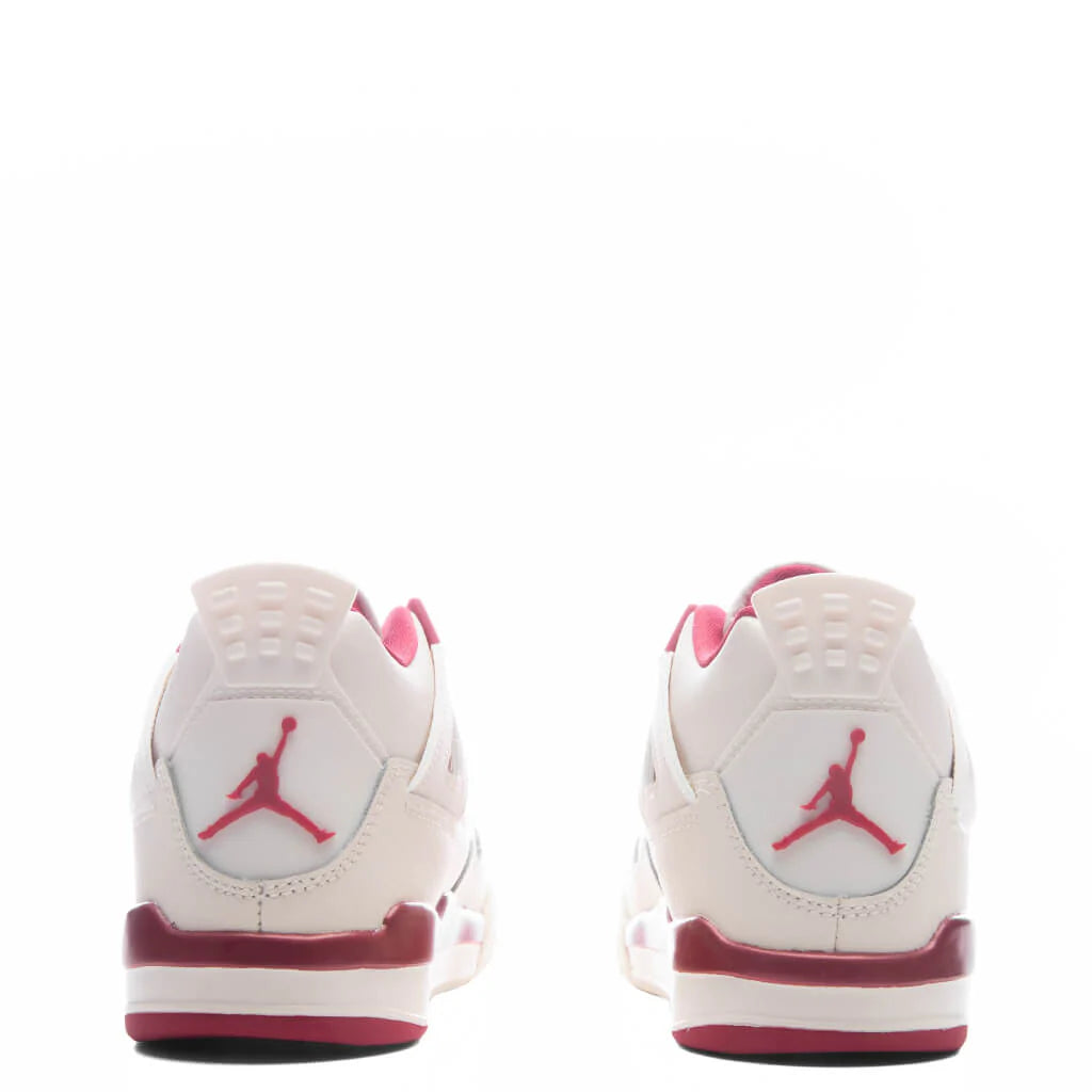 Air Jordan 4 Retro Valentines Day PS Pale Ivory Sierra Red