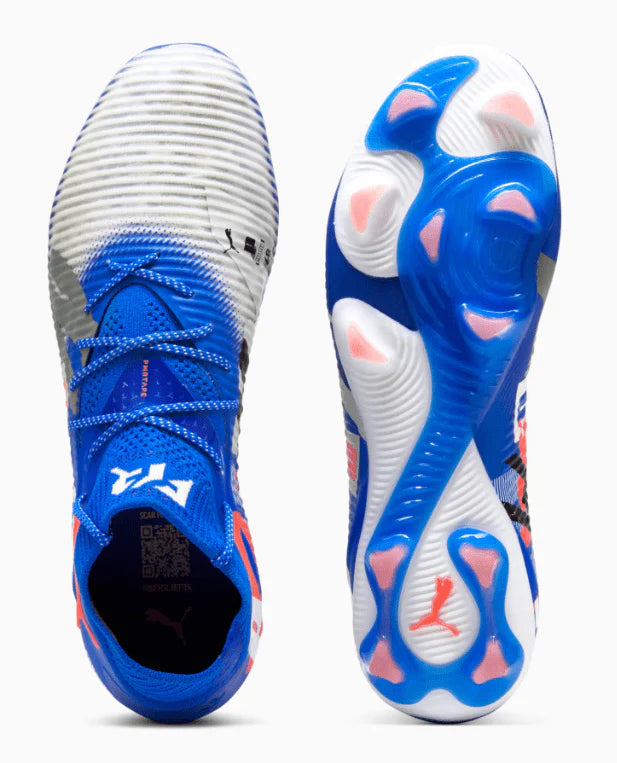 PUMA Future 8 Ultimate Forever FG Firm Ground White Blue