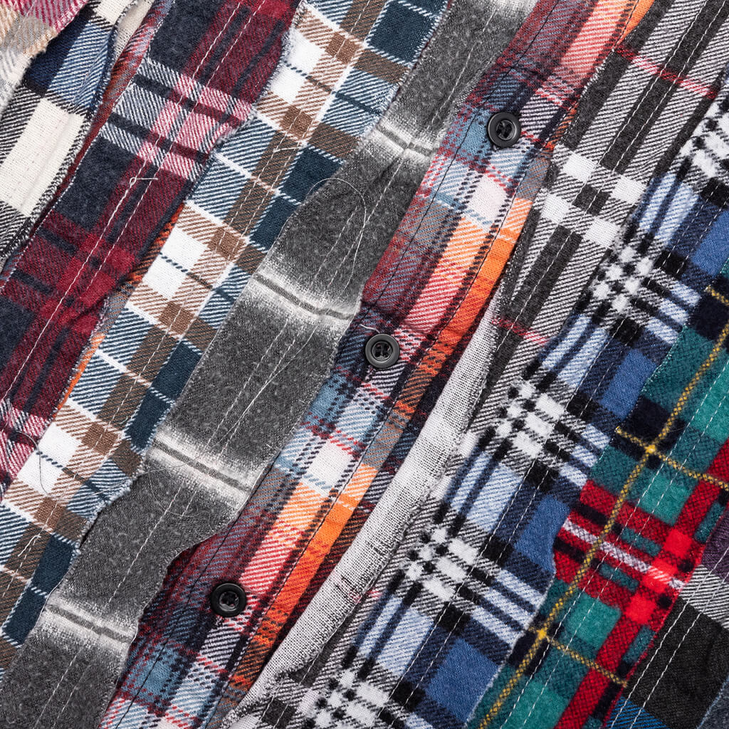Ribbon Flannel Shirt Assorted