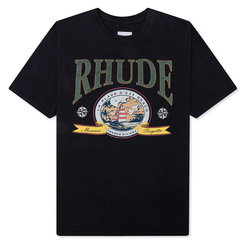 Monaco Regatta Tee Vintage Black