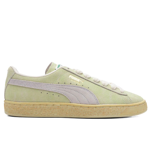Suede Faded Green