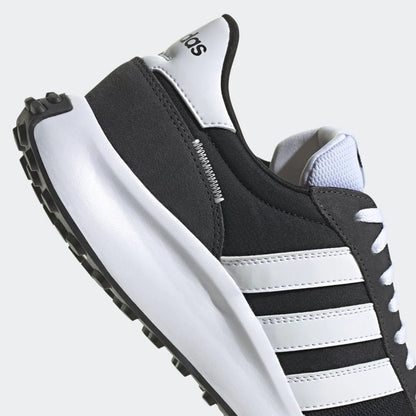 adidas RUN 70s Cora Running Shoes Black White