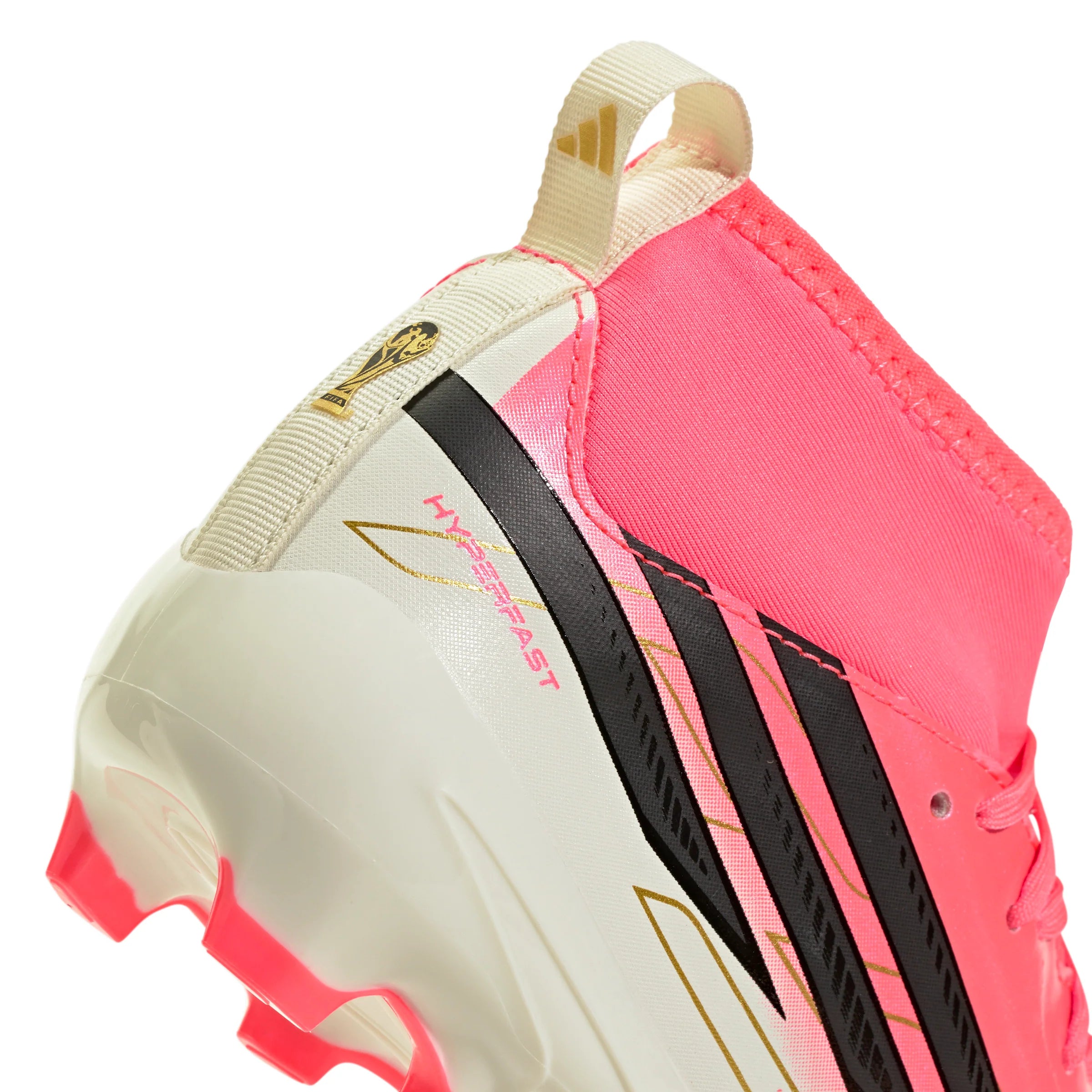 adidas F50 Hyperfast League Mid Firm Ground Youth Soccer Cleats Turquesa Black Gold