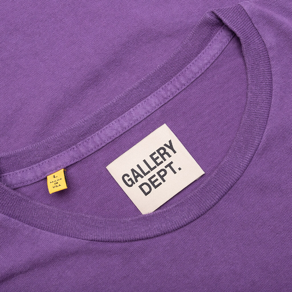 Dept L S Tee Purple