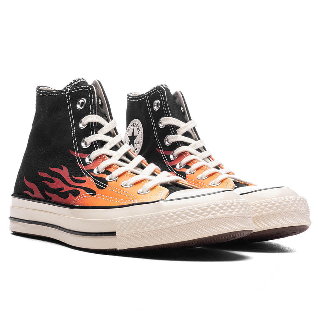 Chuck 70 Hi Fire Black Red Yellow