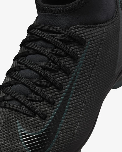 Nike Jr Superfly 10 Club FG Firm Ground Soccer Cleats Black Deep Jungle Black