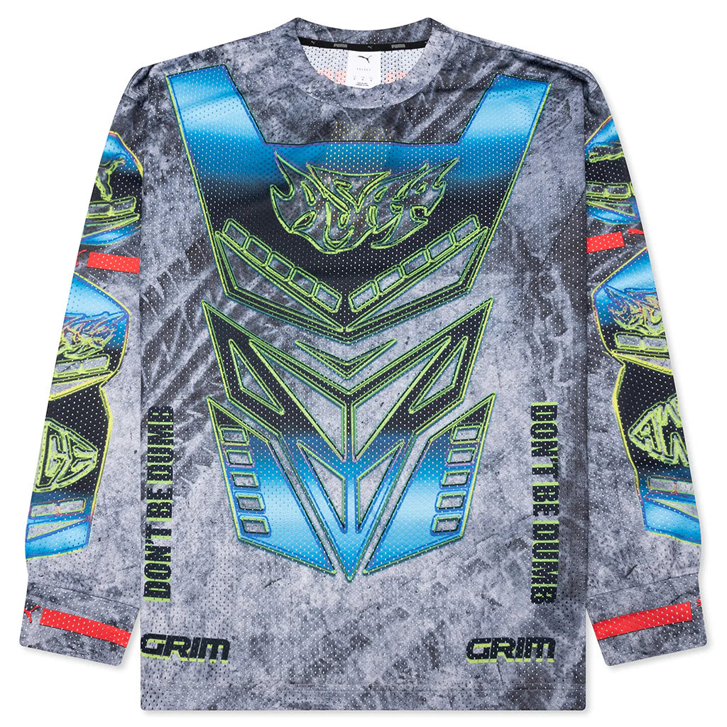 Puma x AAP Rocky Moto Armor L S Tee White