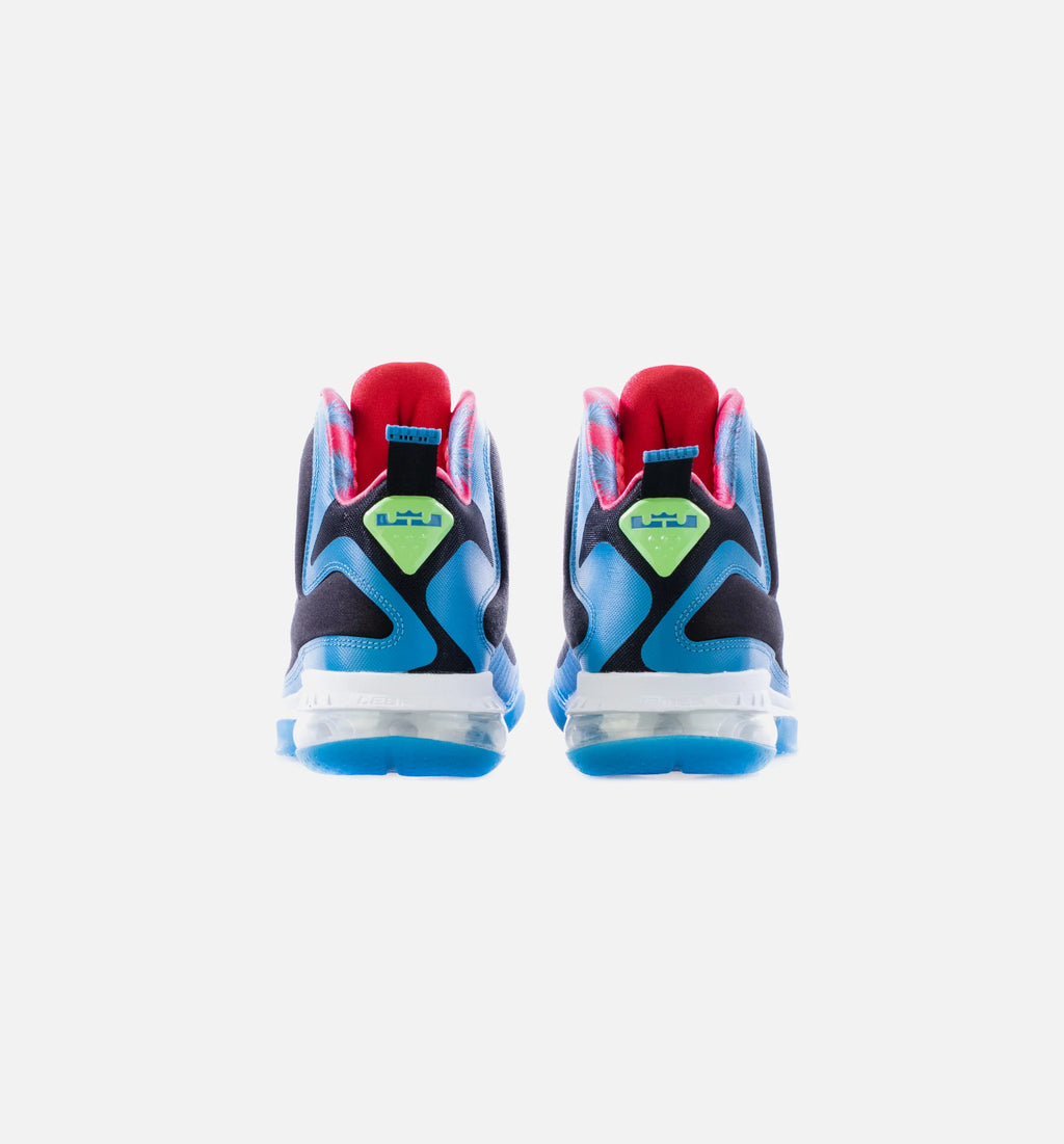 LeBron 9 South Coast Mens Basketball Shoe Black Blue