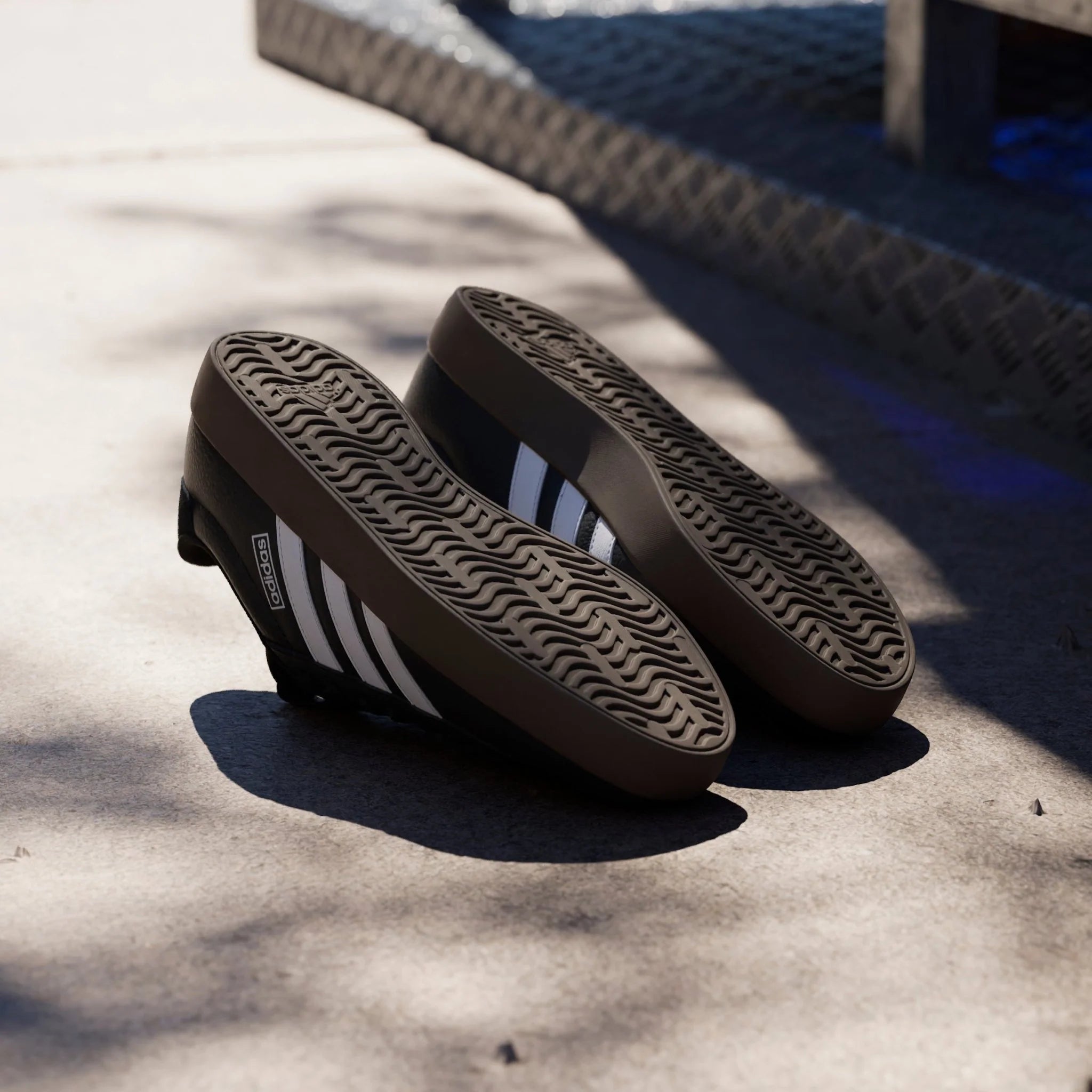 adidas VL Court 30 Shoes Core Black White Gum5