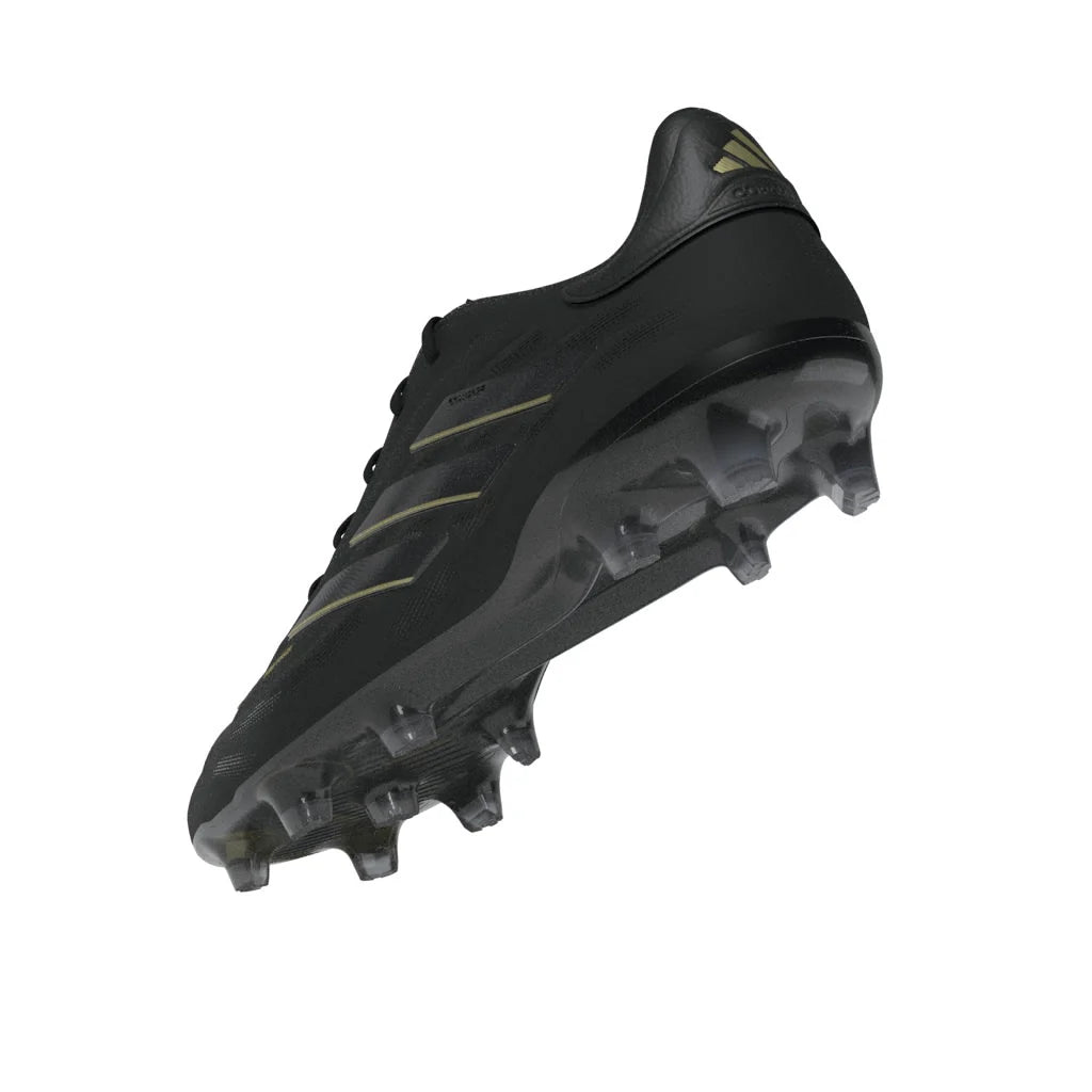adidas Copa Pure 2 Elite FG Firm Ground Soccer Cleats Black Carbon Gold Metallic