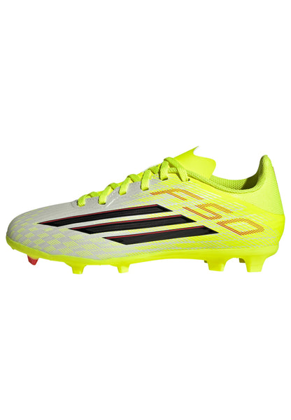 adidas F50 League FG MG Firm Ground Multi Ground Youth Soccer Cleats Yellow Black Red