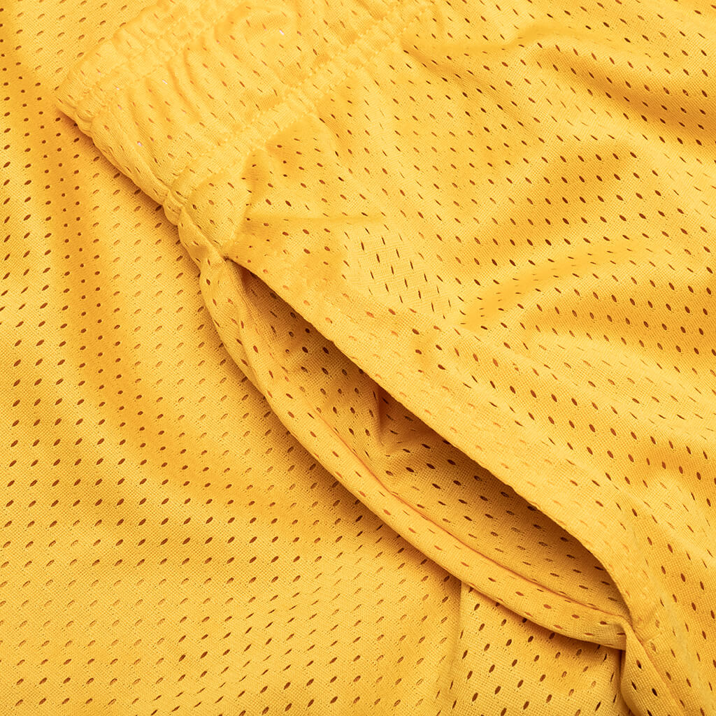 West Mesh Shorts Yellow