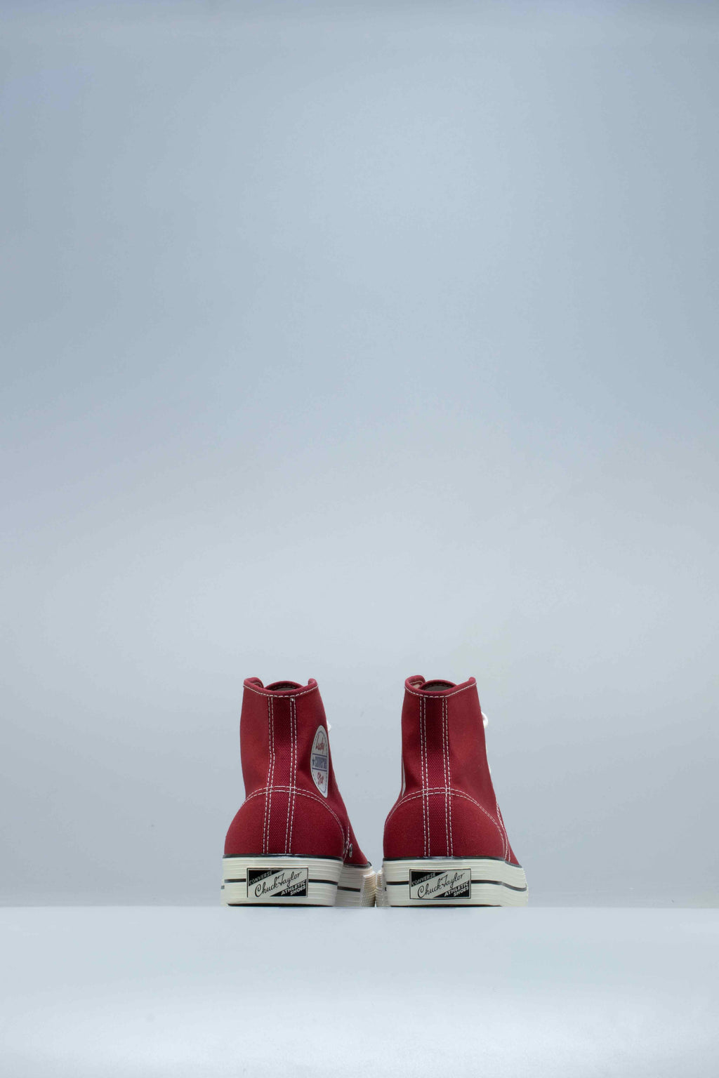 Chuck Taylor All Star Hi Mens Shoes Garnet Red Egret White