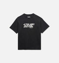 Ambitions Mens Short Sleeve Shirt Black White