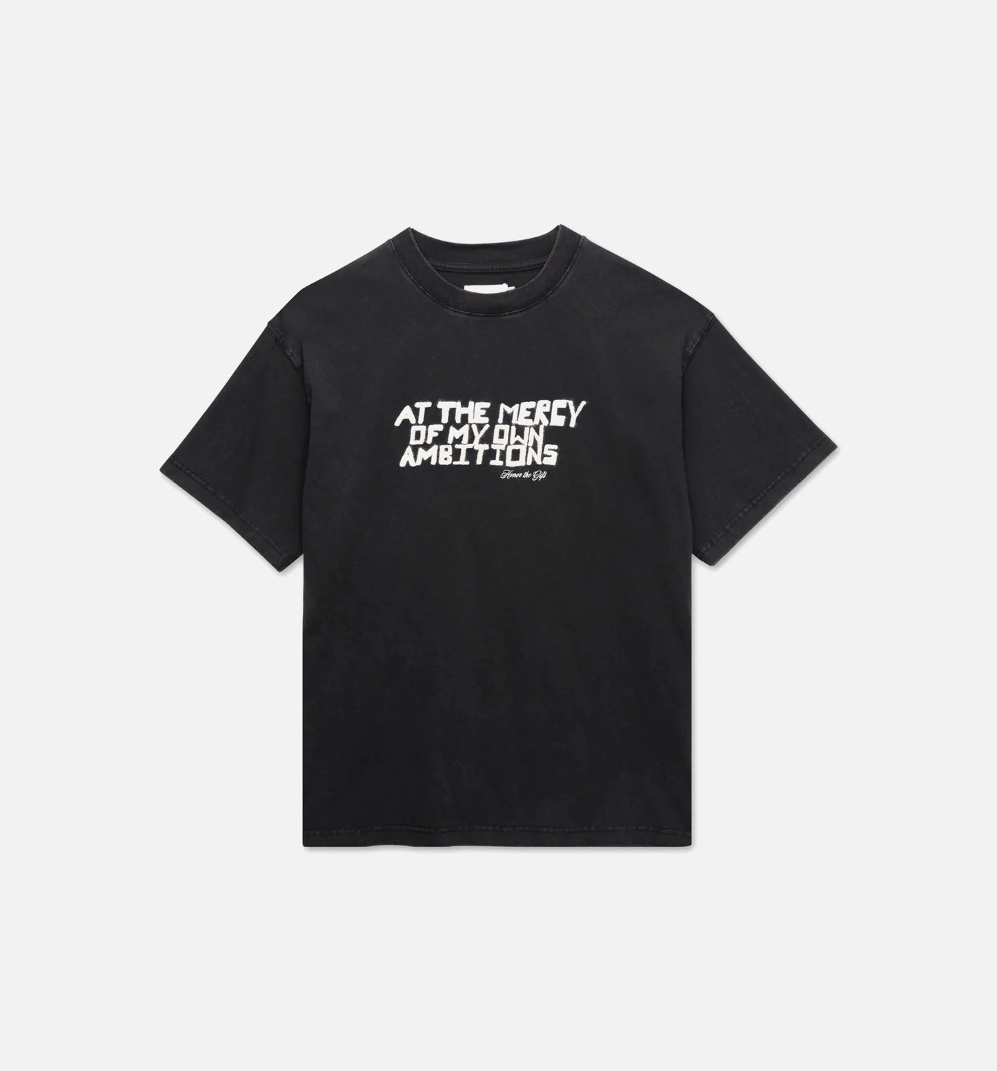 Ambitions Mens Short Sleeve Shirt Black White
