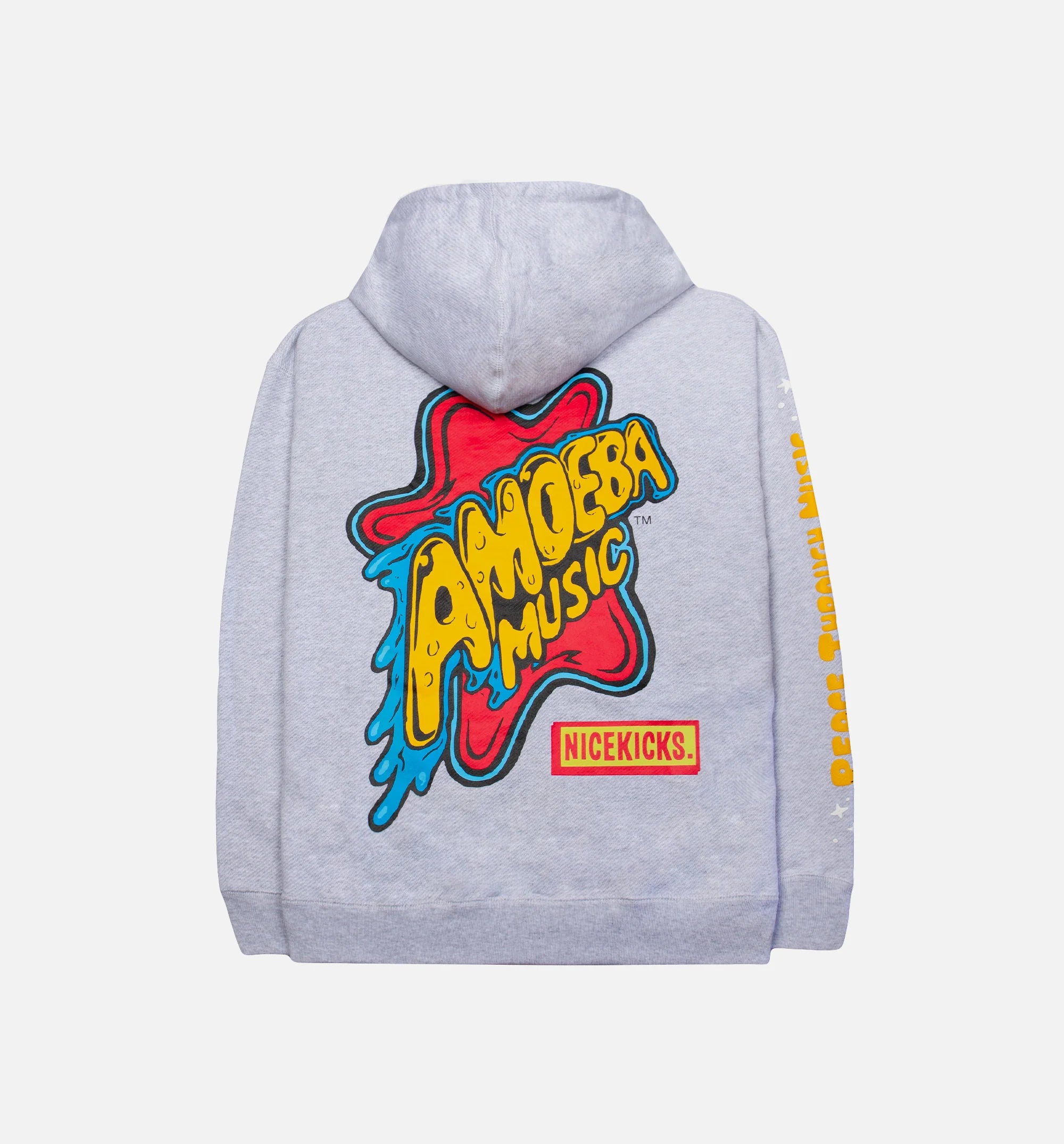 Nice Kicks X Amoeba Logo Hoodie Grey