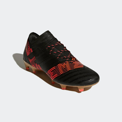 adidas Nemeziz 171 FG Firm Ground Soccer Cleats Black Solar Red