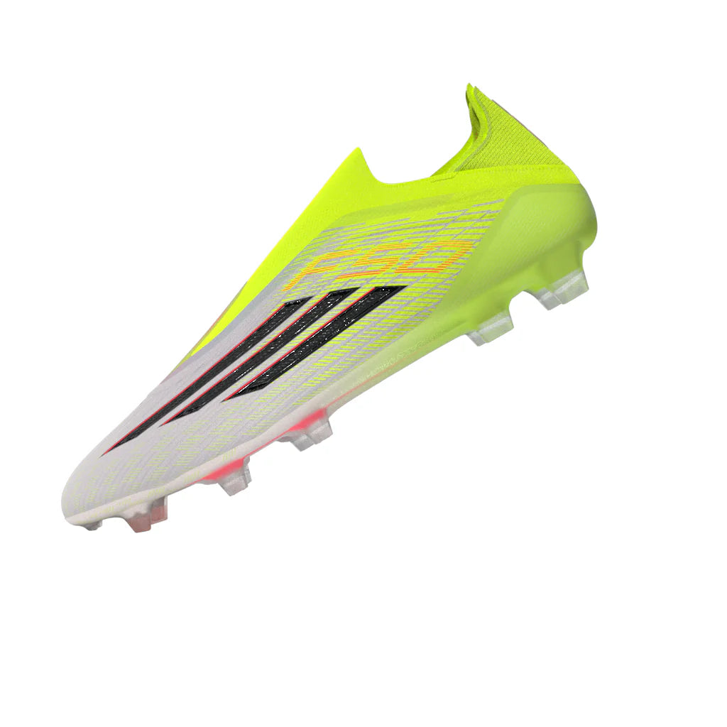 adidas F50 Elite Laceless FG Firm Ground Mens Soccer Cleats Yellow Black Red