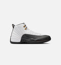 Air Jordan 12 Retro Taxi Mens Lifestyle Shoe White Black Taxi