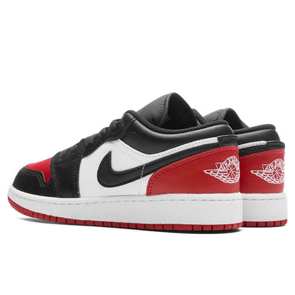 Air Jordan 1 Low GS White Black Varsity Red