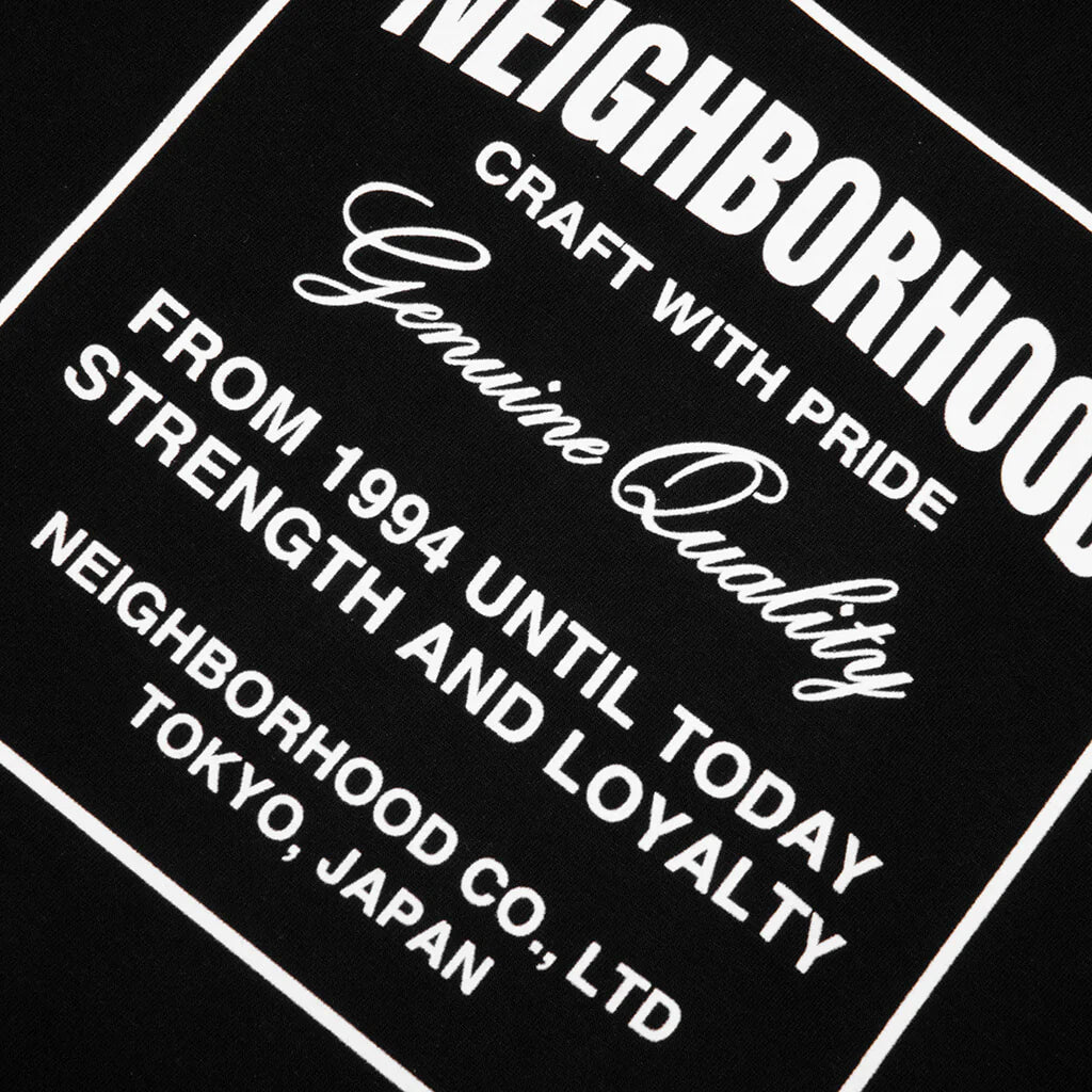 NH Tee L S 08 Black