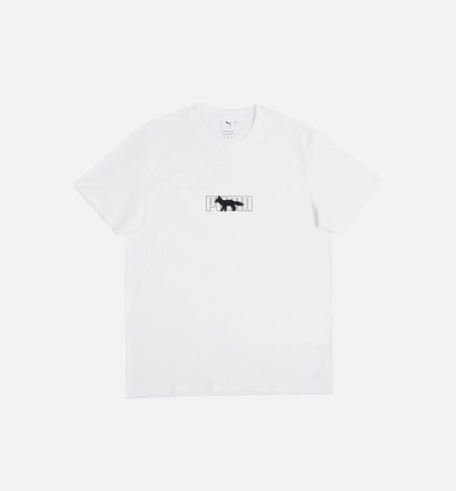 Puma X Kitsune Oversized Tee Mens T Shirt White
